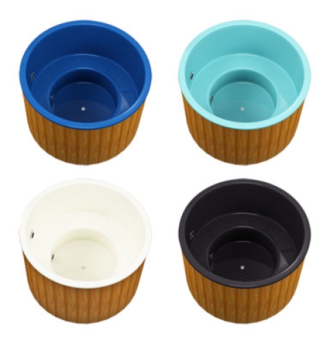 Übersicht Auswahl Farbe beim Badezuber